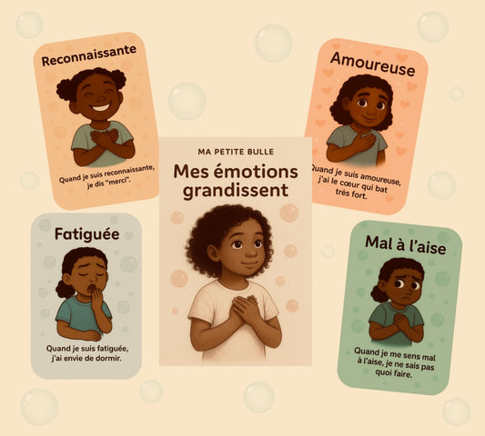 Carnet des émotions : Mes émotions grandissent